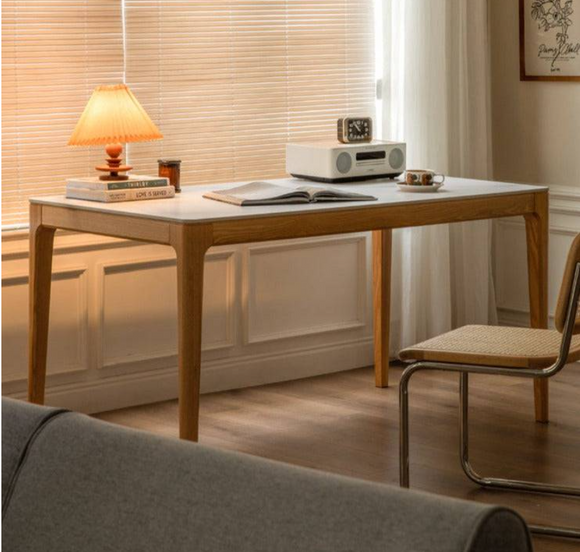 Sopu 橡木岩板餐桌