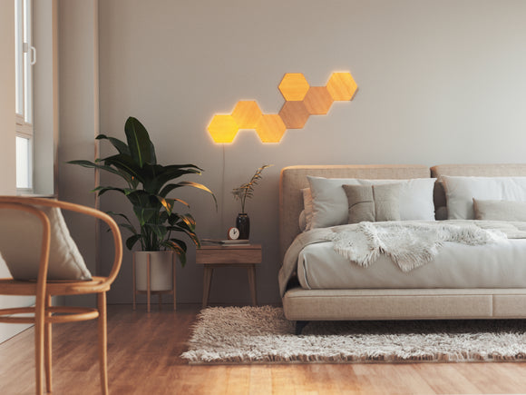 Nanoleaf Elements Hexagon 智能拼裝照明燈Starter Kit (7個六角形燈板)