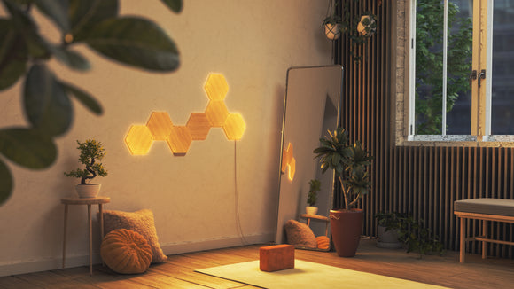 Nanoleaf Elements Hexagon 智能拼裝照明燈Starter Kit (7個六角形燈板)