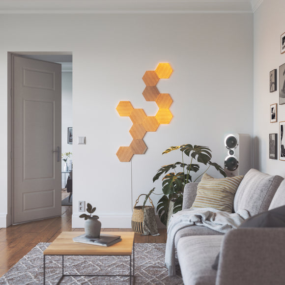 Nanoleaf Elements Hexagon 智能拼裝照明燈Starter Kit (7個六角形燈板)
