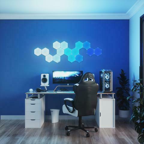Nanoleaf Shapes Hexagons 智能拼裝照明燈 (5個六角形燈板Smarter Kit)