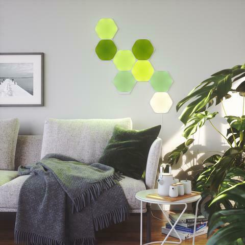Nanoleaf Shapes Hexagons 智能拼裝照明燈 (5個六角形燈板Smarter Kit)