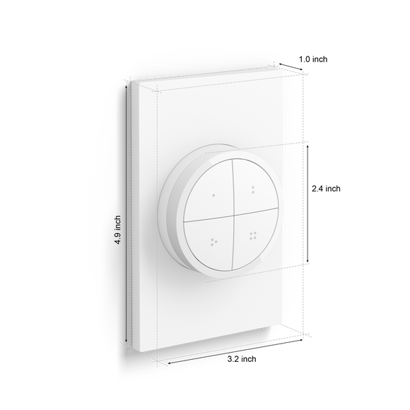 Philips - Hue Tap Dial 分組遙控開關 - 白色