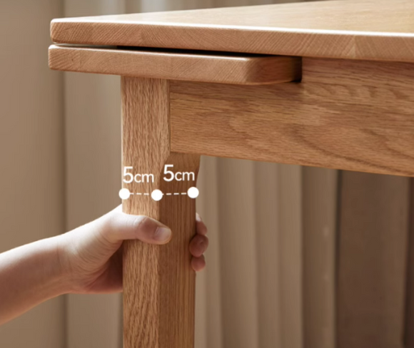 Salo 可伸縮橡木桌