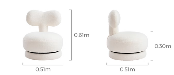 Tikka 鯨魚旋轉沙發