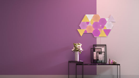 Nanoleaf Shapes Mini Triangle 智能拼裝照明燈 Smarter Kit (5個小型三角形燈板)