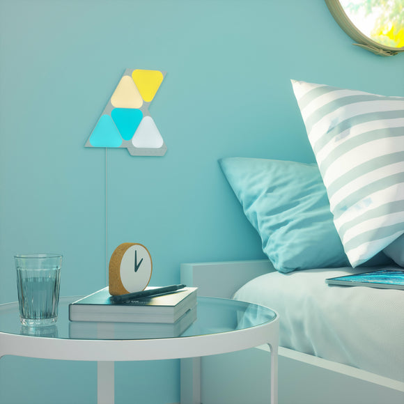 Nanoleaf Shapes Mini Triangle 智能拼裝照明燈 Smarter Kit (5個小型三角形燈板)