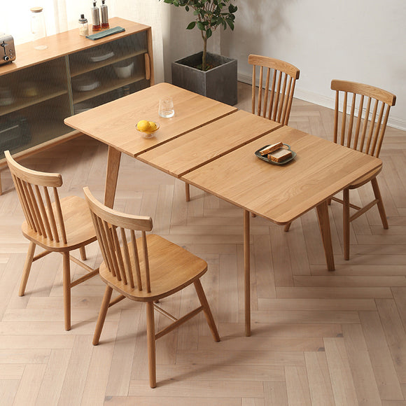 Virtaa 原木色橡木折疊餐桌