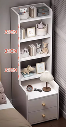 Kaksos 實木臥室高儲物櫃子-4