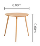 Rauha 實木櫸木圓茶几-9