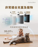 SwitchBot Air Purifier (Table) 寵物智能空氣清新機 【連茶几+無線充】-10