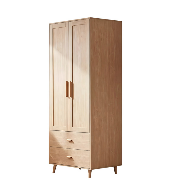 Lusso 原木色兩門衣櫃 Bedroom Cabinet