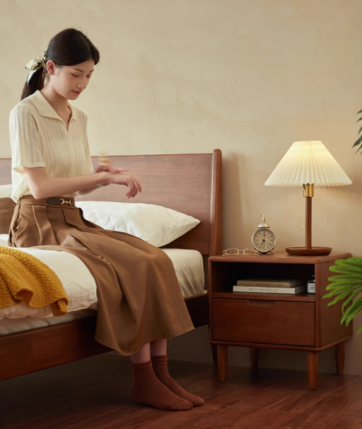 Blackcod 日式簡約經典迷你床頭櫃