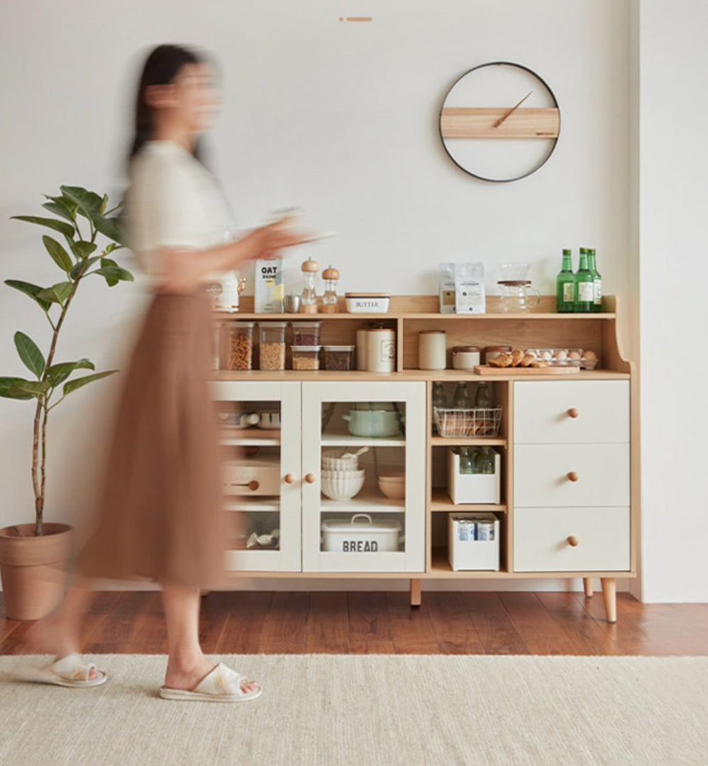 Aamu 靠牆客廳餐邊櫃 Storage Cabinet