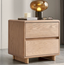 Havu 白蠟木雙層床頭櫃-1