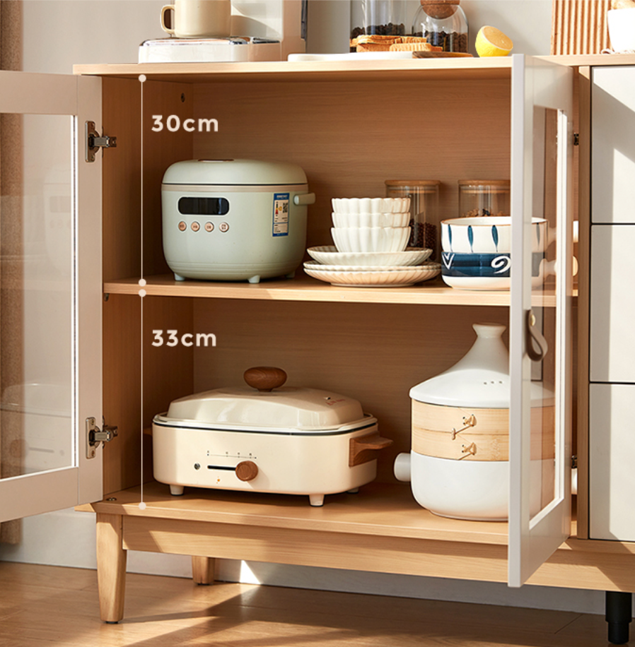 Sointu 實木多功能靠牆邊櫃 Storage Cabinet