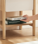 Aamu 日式收納床頭櫃-5