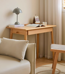 Jousto 原木色橡木單抽屜書桌-2