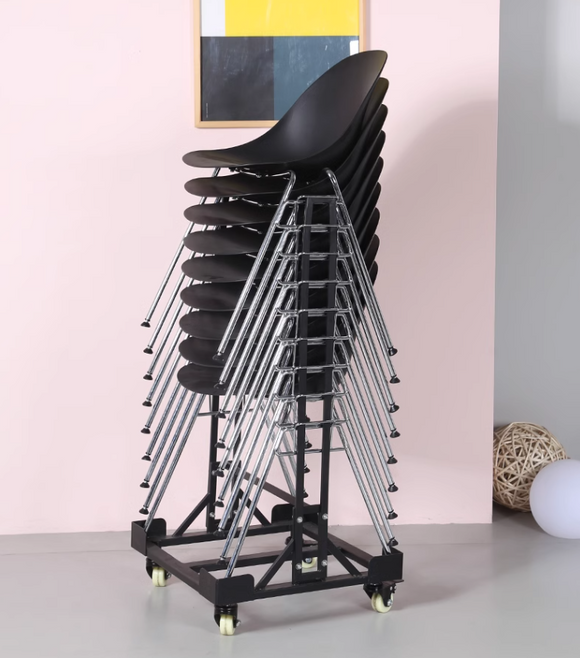 SC - 010 現代簡約鐵藝靠背休閒椅