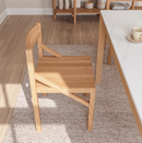 Plushy 現代簡約實木餐椅-3