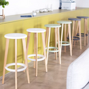 Drinkr 現代簡約辦公前臺接待高腳椅-1