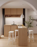 RaiseU 簡約白蠟木實木吧台椅-12