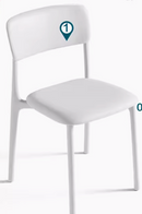 Tuki 小户型家用靠背餐椅-3