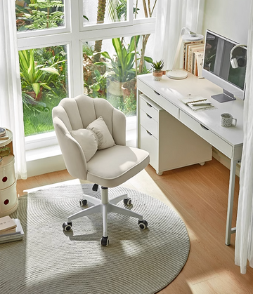 Buy white-computer-chair Ergon 舒適靠背電腦椅