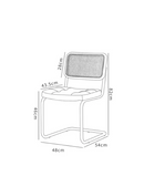 Sopiv 藤胡桃木椅-8