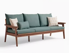 Walnut / Ice Lake Green Trio