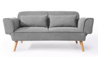 Gray sofa bed