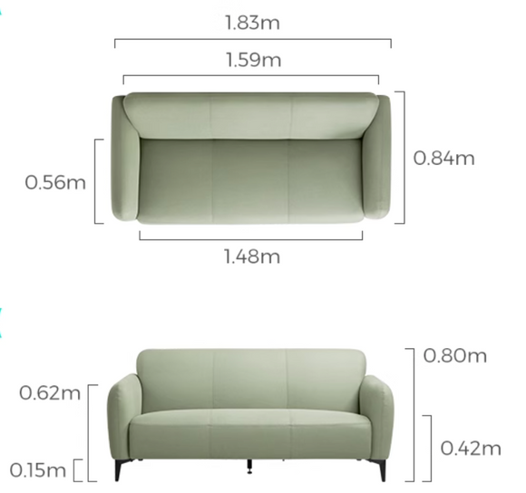 Haven 小戶型客廳沙發