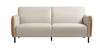 Oatmeal Grey Three-seater