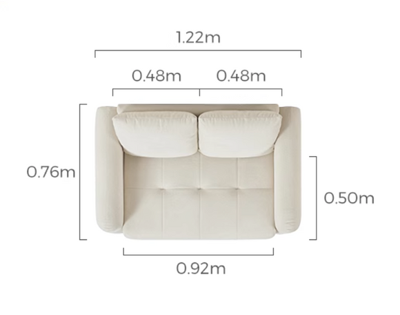 Swift 家居奶油風小沙發