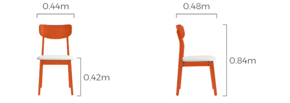 Grazia 胡桃木色實木餐桌組合