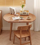 Sorriso 櫻桃木伸縮折疊圓桌-7