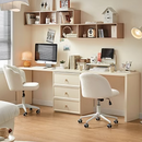 Resourceful 白色三斗櫃書桌-1