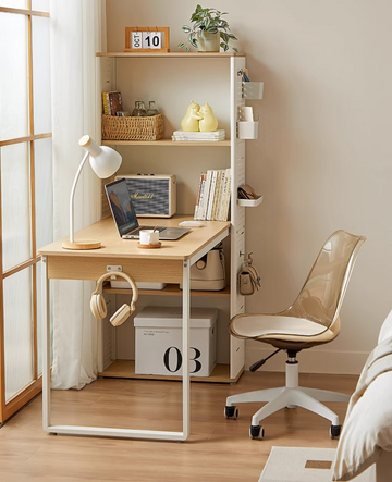 Zenith 洞洞書架電腦桌組合 - 0