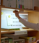 Kehity 原木色兒童學習書桌-8