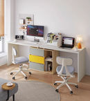 Inspi 雙色三斗櫃書桌-5