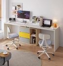 Inspi 雙色三斗櫃書桌-10