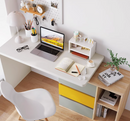 Inspi 雙色三斗櫃書桌-11