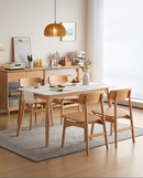 Union 簡約橡木靠背椅子-7