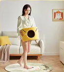 Neatly現代簡約貓窩凳子(粉紅色)-4