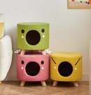 Neatly現代簡約貓窩凳子(粉紅色)-2