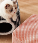 Utilit實木腳貓窩矮凳-3