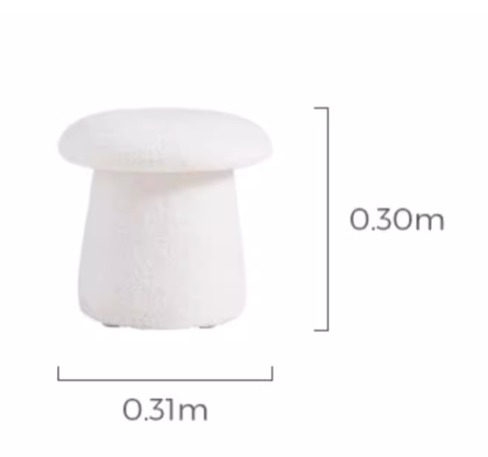 Satori 簡約可愛的蘑菇櫈