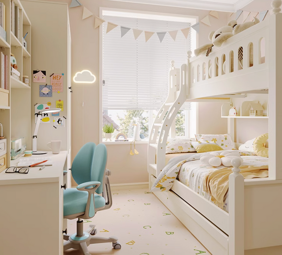 LepoP 兒童高低床+拖床