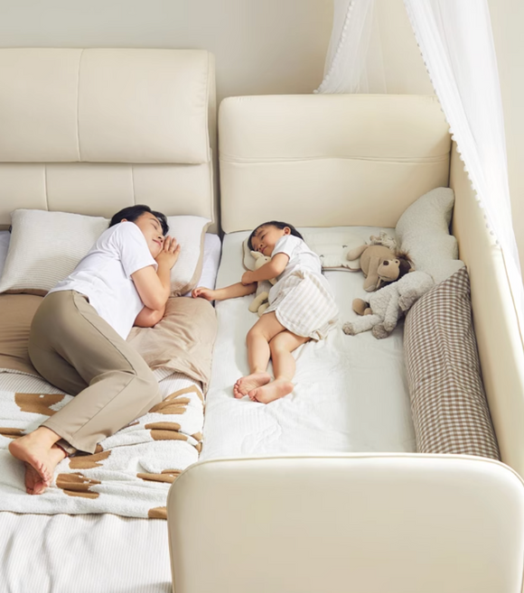 Snow 實木拼接兒童床