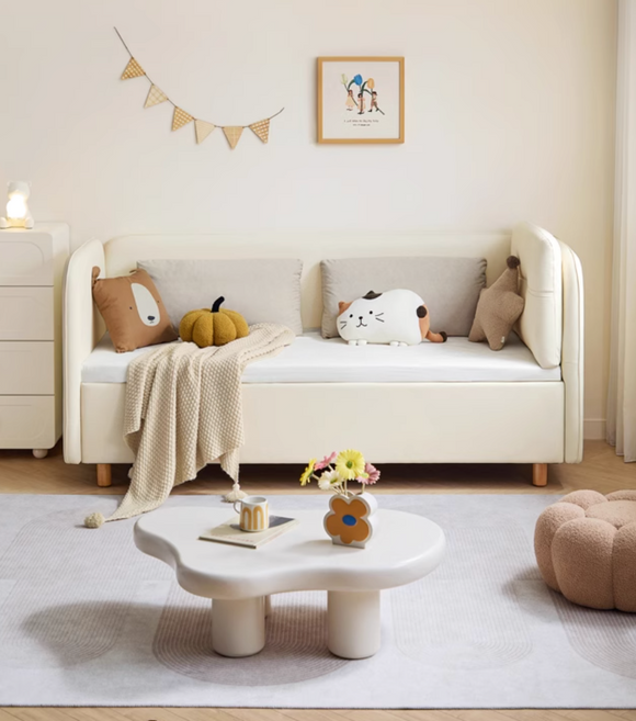 Snow 實木拼接兒童床